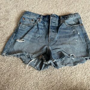 Levi’s Cutoff Denim Shorts